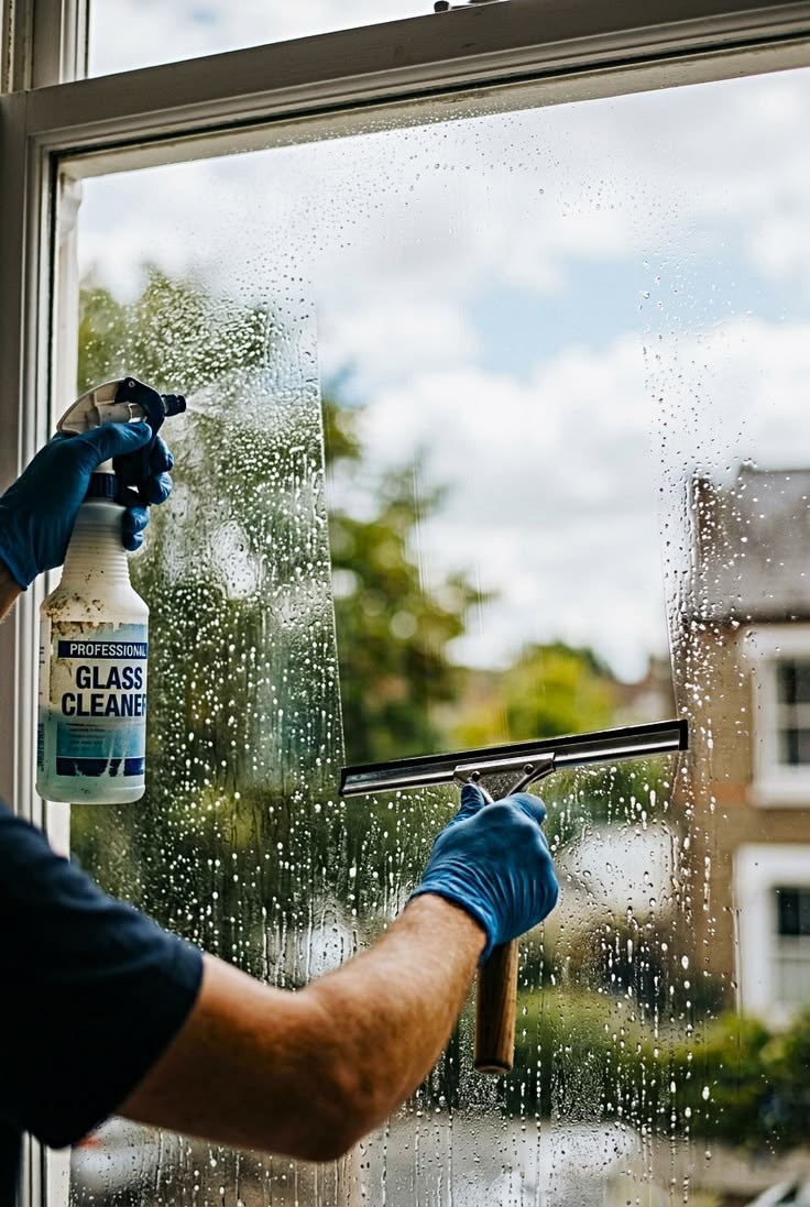 Professional window cleaning